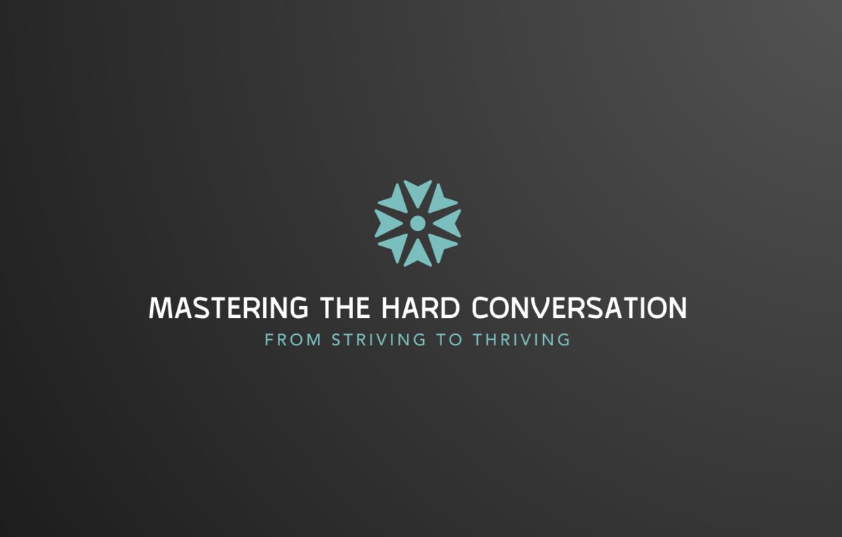 Mastering the Hard Conversation course title card